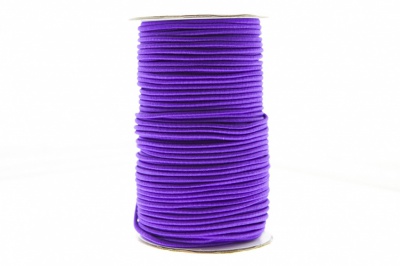 0370-1301-Шнур эластичный 3 мм, (уп.100+/-1м), цв.175- фиолет - купить в Мурманске. Цена: 459.62 руб.