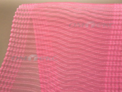 Лента капроновая "Гофре", шир. 110 мм/уп. 50 м, цвет розовый - купить в Мурманске. Цена: 35.60 руб.