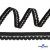 Лента эластичная вязаная (резинка бельевая), #3832, шир.13 мм, цв.чёрная - купить в Мурманске. Цена: 10.49 руб.