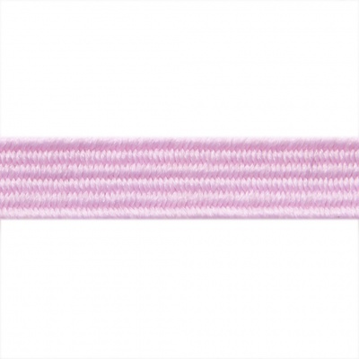 Резиновые нити с текстильным покрытием, шир. 6 мм ( упак.30 м/уп), цв.- 80-розовый - купить в Мурманске. Цена: 155.22 руб.