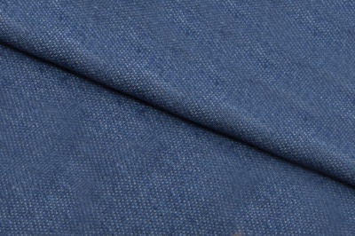 Ткань джинсовая №96, 160 гр/м2, шир.148см, цвет голубой - купить в Мурманске. Цена 350.42 руб.