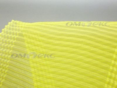 Лента капроновая "Гофре", шир. 110 мм/уп. 50 м, цвет жёлтый - купить в Мурманске. Цена: 33.37 руб.