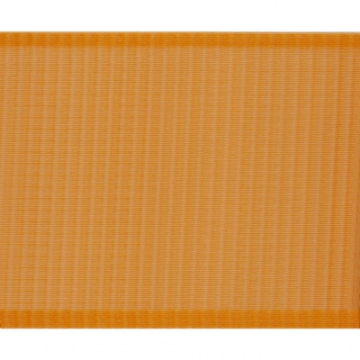 Лента капроновая "Гофре", шир. 110 мм/уп. 50 м, цвет оранжевый - купить в Мурманске. Цена: 26.93 руб.