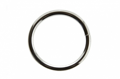 Кольцо металлическое d-3 х 32 мм, цв.-никель - купить в Мурманске. Цена: 3.92 руб.
