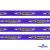 Тесьма отделочная (киперная) 10 мм, 100% хлопок,"THE SKATEBOARD CULIURE"(45 м) цв.121-32 -фиолет - купить в Мурманске. Цена: 850.62 руб.