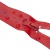Молния водонепроницаемая PVC Т-7, 90 см, разъемная, цвет (820) красный - купить в Мурманске. Цена: 61.18 руб.