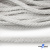 Шнур плетеный d-6 мм круглый, 70% хлопок 30% полиэстер, уп.90+/-1 м, цв.1076-белый - купить в Мурманске. Цена: 588 руб.
