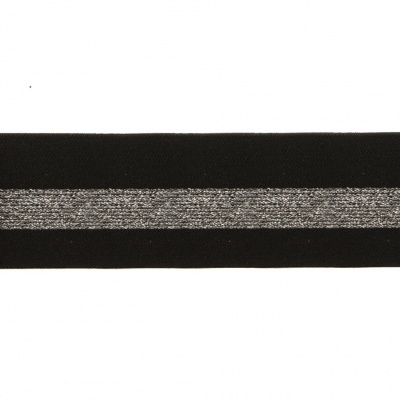 #2/6-Лента эластичная вязаная с рисунком шир.52 мм (45,7+/-0,5 м/бобина) - купить в Мурманске. Цена: 69.33 руб.