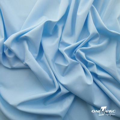 Ткань сорочечная Илер 100%полиэстр, 120 г/м2 ш.150 см, цв.голубой - купить в Мурманске. Цена 290.24 руб.
