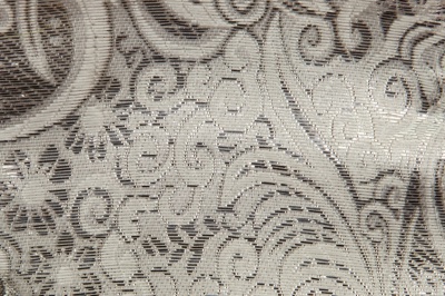 Ткань костюмная жаккард №10, 140 гр/м2, шир.150см, цвет св.серебро - купить в Мурманске. Цена 383.29 руб.