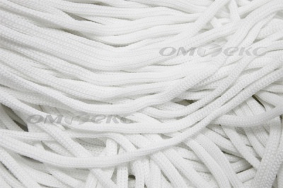 Шнур Т-02 (4с2) мелкое плетение 4мм 100 м белый - купить в Мурманске. Цена: 2.50 руб.