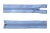 Спиральная молния Т5 351, 75 см, автомат, цвет св.голубой - купить в Мурманске. Цена: 16.28 руб.