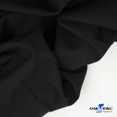 Ткань костюмная "Матте" 80% P, 16% R, 4% S, 170 г/м2, шир.150 см, цв-черный #1 - купить в Мурманске. Цена 372.90 руб.
