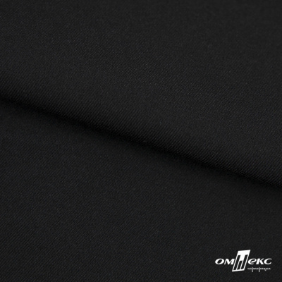 Ткань костюмная "Матте" 80% P, 16% R, 4% S, 170 г/м2, шир.150 см, цв-черный #1 - купить в Мурманске. Цена 372.90 руб.