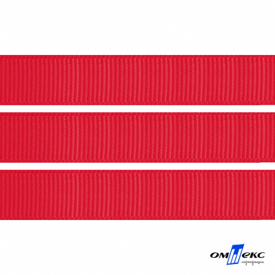 Репсовая лента 012, шир. 12 мм/уп. 50+/-1 м, цвет красный - купить в Мурманске. Цена: 166.60 руб.