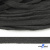 Шнур плетеный d-8 мм плоский, 70% хлопок 30% полиэстер, уп.85+/-1 м, цв.1026-серый - купить в Мурманске. Цена: 735 руб.