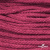 Шнур плетеный d-6 мм, 70% хлопок 30% полиэстер, уп.90+/-1 м, цв.1068-фуксия - купить в Мурманске. Цена: 588 руб.