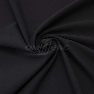 Ткань костюмная "Меган", 78%P 18%R 4%S, 205 г/м2 ш.150 см, цв-черный (Black) - купить в Мурманске. Цена 392.32 руб.