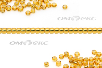 Бисер (SL) 11/0 ( упак.100 гр) цв.22 - золото - купить в Мурманске. Цена: 53.34 руб.