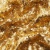 Сетка с пайетками №3, 188 гр/м2, шир.140см, цвет золотой - купить в Мурманске. Цена 454.12 руб.