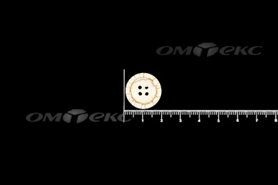 Пуговица деревянная круглая №33 (18мм) - купить в Мурманске. Цена: 2.55 руб.