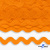 Тесьма вьюнчик 0381-0080, 8 мм/упак.33+/-1м, цвет 9511-оранжевый - купить в Мурманске. Цена: 107.26 руб.