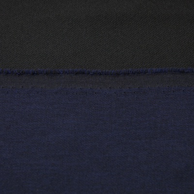 Ткань костюмная 26150 2009, 214 гр/м2, шир.150см, цвет т.синий - купить в Мурманске. Цена 362.24 руб.