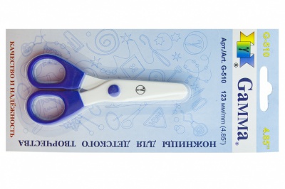 Ножницы G-510 детские 123 мм - купить в Мурманске. Цена: 137.45 руб.