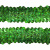 Тесьма с пайетками D4, шир. 30 мм/уп. 25+/-1 м, цвет зелёный - купить в Мурманске. Цена: 1 087.39 руб.