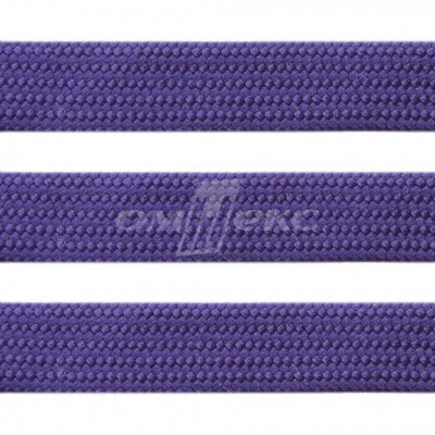 Шнур 15мм плоский (100+/-1м) №10 фиолетовый - купить в Мурманске. Цена: 10.21 руб.