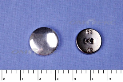 Формы для пуговиц и прочие части пуговиц; заготовки для пуговиц №20 с петлёй сталь (#32) - купить в Мурманске. Цена: 1.79 руб.