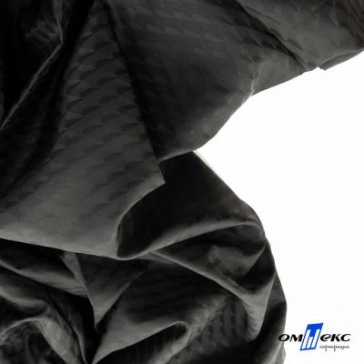 Ткань подкладочная Жаккард PV2416932, 93г/м2, 145 см,черный - купить в Мурманске. Цена 241.46 руб.