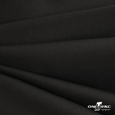 Костюмная ткань с вискозой "Диана", 260 гр/м2, шир.150см, цвет чёрный - купить в Мурманске. Цена 434.07 руб.