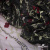 Сетка с вышивкой "Мадрид" 135 г/м2, 100% нейлон, ширина 130 см, Цвет 4/Черный - купить в Мурманске. Цена 980 руб.