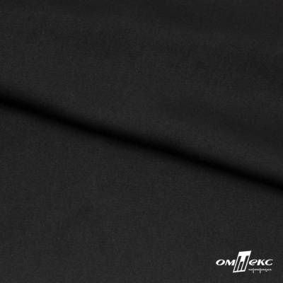 Ткань плательная Габриэль 100% полиэстер,140 (+/-10) гр/м2, шир. 150 см, цв. черный BLACK - купить в Мурманске. Цена 248.37 руб.