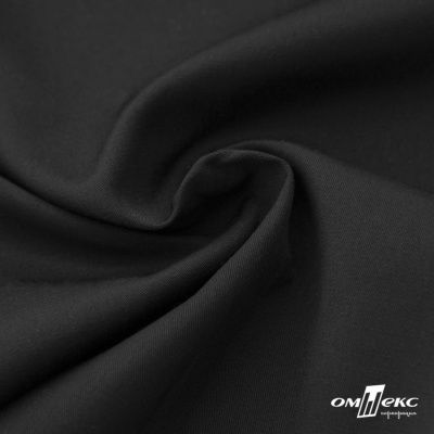 Ткань сорочечная Альто, 115 г/м2, 58% пэ,42% хл, окрашенный, шир.150 см, цв. чёрный  (арт.101) - купить в Мурманске. Цена 273.15 руб.
