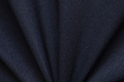Ткань костюмная 25388 2009, 207 гр/м2, шир.150см, цвет т.синий - купить в Мурманске. Цена 356.68 руб.