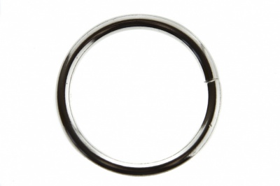 Кольцо металлическое d-38 мм, цв.-никель - купить в Мурманске. Цена: 4.89 руб.