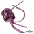 Шнурки #107-01, плоские 130 см, цв.розовый металлик - купить в Мурманске. Цена: 35.45 руб.