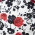 Плательная ткань "Фламенко" 22.1, 80 гр/м2, шир.150 см, принт растительный - купить в Мурманске. Цена 239.03 руб.