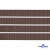 Репсовая лента 005, шир. 6 мм/уп. 50+/-1 м, цвет коричневый - купить в Мурманске. Цена: 88.45 руб.