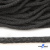 Шнур плетеный d-6 мм круглый, 70% хлопок 30% полиэстер, уп.90+/-1 м, цв.1088-т.серый - купить в Мурманске. Цена: 588 руб.