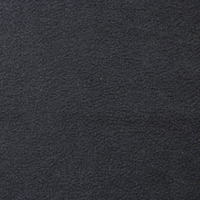 Флис DTY, 130 г/м2, шир. 150 см, цвет чёрный - купить в Мурманске. Цена 694.22 руб.