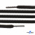 Шнурки #106-09, круглые 130 см, цв.чёрный - купить в Мурманске. Цена: 21.92 руб.
