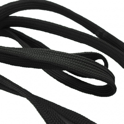 Шнурки т.5 110 см черный - купить в Мурманске. Цена: 23.25 руб.
