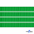 Репсовая лента 019, шир. 6 мм/уп. 50+/-1 м, цвет зелёный - купить в Мурманске. Цена: 87.54 руб.