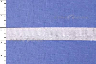 Резинка, 410 гр/м2, шир. 10 мм (в нам. 100 +/-1 м), белая бобина - купить в Мурманске. Цена: 3.31 руб.