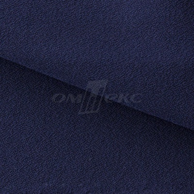 Креп стрейч Манго 19-3921, 200 гр/м2, шир.150см, цвет т.синий - купить в Мурманске. Цена 261.53 руб.