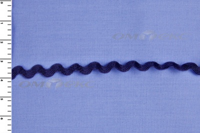 Тесьма плетеная "Вьюнчик"/т.синий - купить в Мурманске. Цена: 48.03 руб.