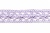 Тесьма кружевная 0621-1855, шир. 18 мм/уп. 20+/-1 м, цвет 107-фиолет - купить в Мурманске. Цена: 466.97 руб.